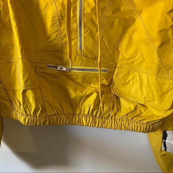 NWT Free People Moonlight Cropped Yellow Jacket - Picture 6 of 14